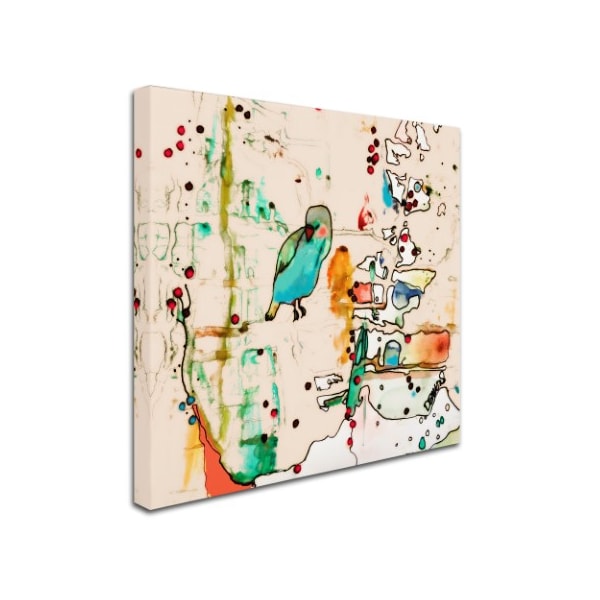 Sylvie Demers 'Palm Spring' Canvas Art,35x35